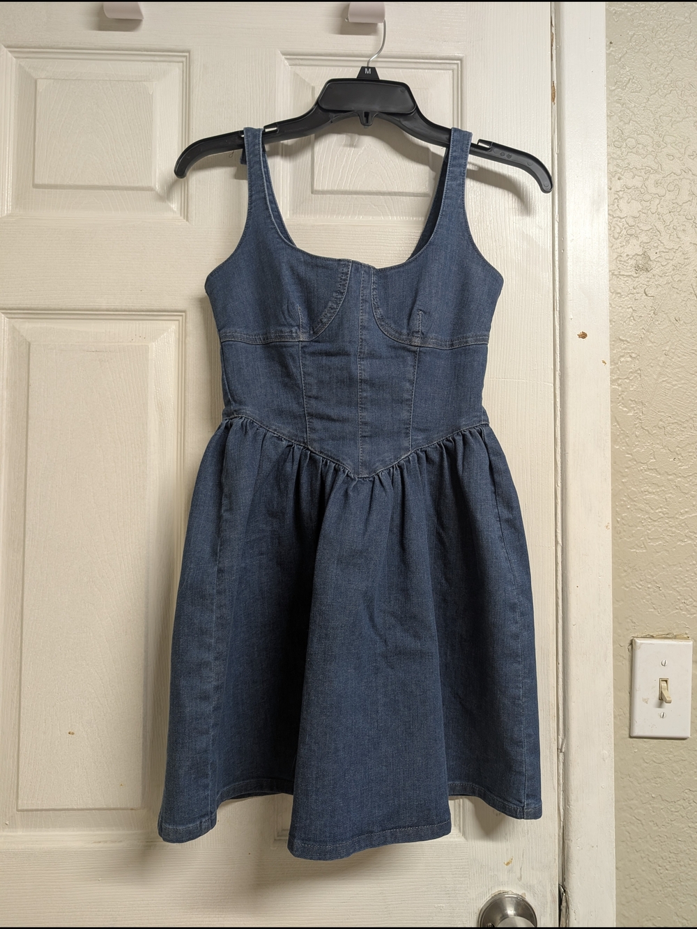 Women's  Denim Tank Dress - Blue